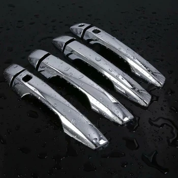 

For Mitsubishi Eclipse Cross 2018 (Only Fit For Left Hand Drive) Car Accessories Side Door Handle Cover Trim ABS Chrome