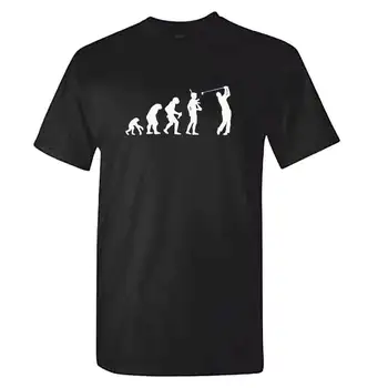 

Mens Evolution Of GOLF Tshirt - Golfing T Shirt Clothing Gift Club Jersey Top Cool Casual pride t shirt men Unisex New Fashion