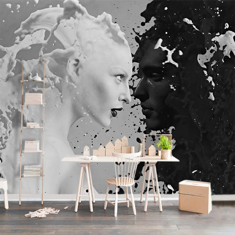 Custom-Black-White-Milk-Lover-Photo-Wallpapers-For-Wall-3-d-Living-Room-Bedroom-Shop-Bar