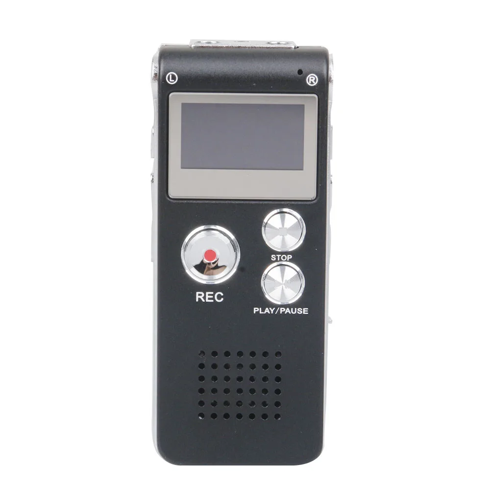 Перезаряжаемый 8 Гб цифровой Аудио Диктофон Телефон MP3 плеер ET