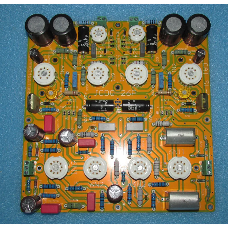 6N1+6N2+6N11 프리앰프 회로 기판 JCDQ26P, American Elvis SL-1 프리앰프 단순화 버전