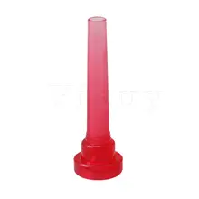 Yibuy красный ABS пластик трубы мундштук 7C труба Запчасти для инструментов