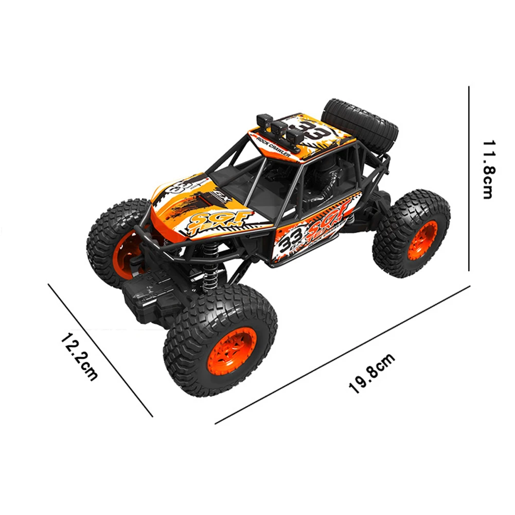 2,4 GHz Радиоуправляемая машина, детская игрушка, мини для мальчиков и девочек, на день рождения, нескользящая детская внедорожная машина, песок, скалолазание, 4WD 1/20, ударопрочный подарок