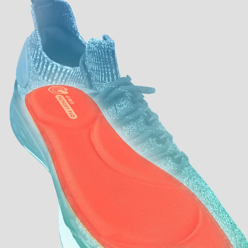 Xiaomi Mijia FREETIE Memory Cotton Soft cushioning Sports Insole Slow rebound Soft Comfortable Breathable Dry Sweat Running