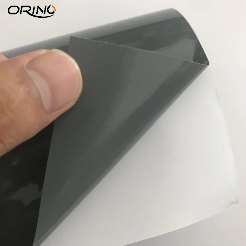 Cement Gray Gloss Car Wrap Foil Sticker-6