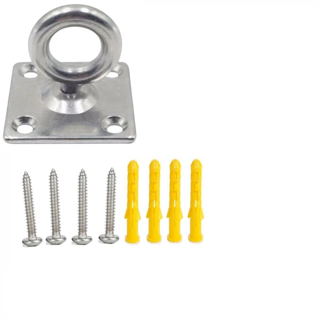 Hammock Bracket Suspension Hook Sex Swing Hanger Buckle Ceiling Mount Kit Accessories For Hanging Chair Gym Fitness Aerial Yoga set D