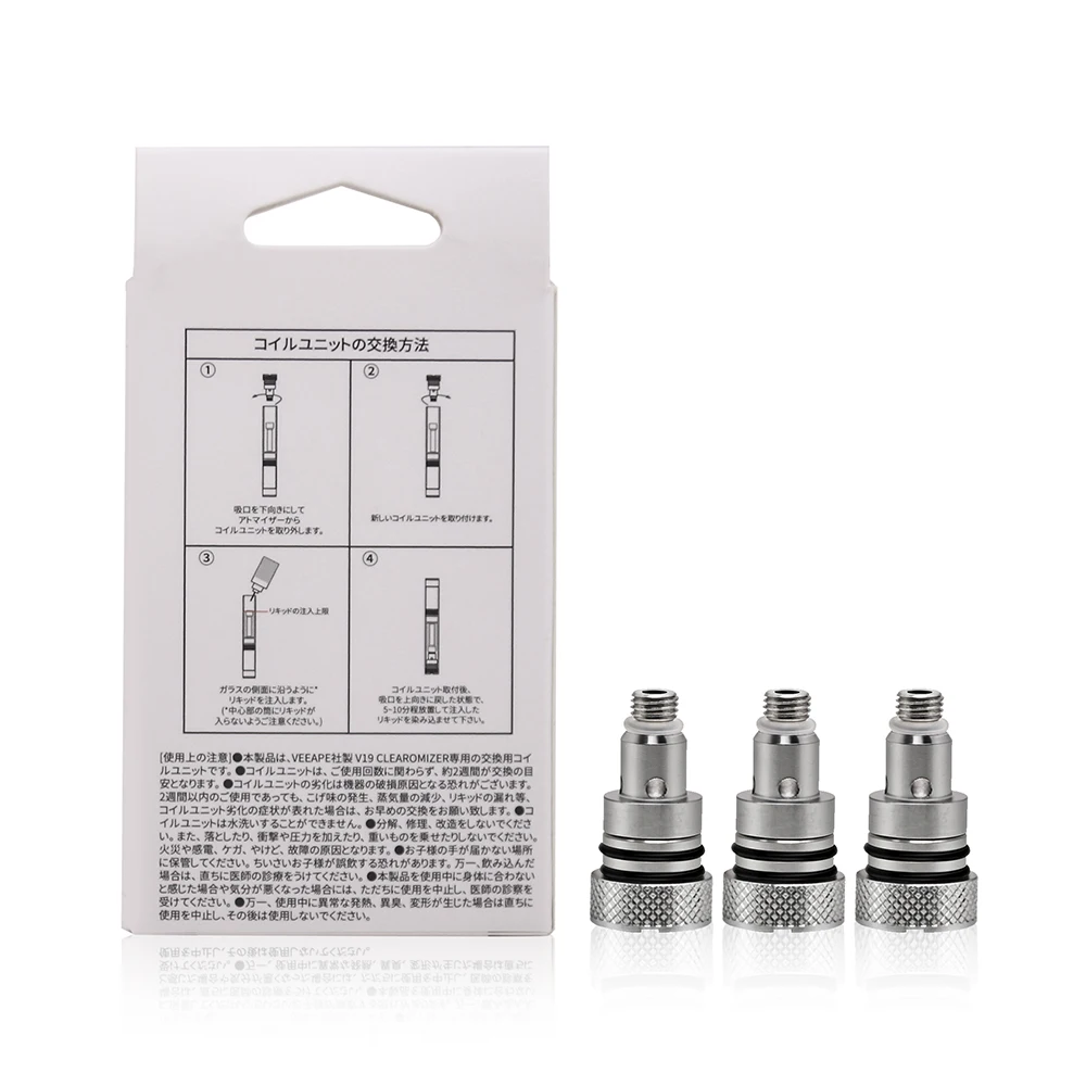 Veeape CBD Vape Танк V19 Танк CBD катушка Замена CBD E-Juice катушка для Veeape Vmini Vape комплект