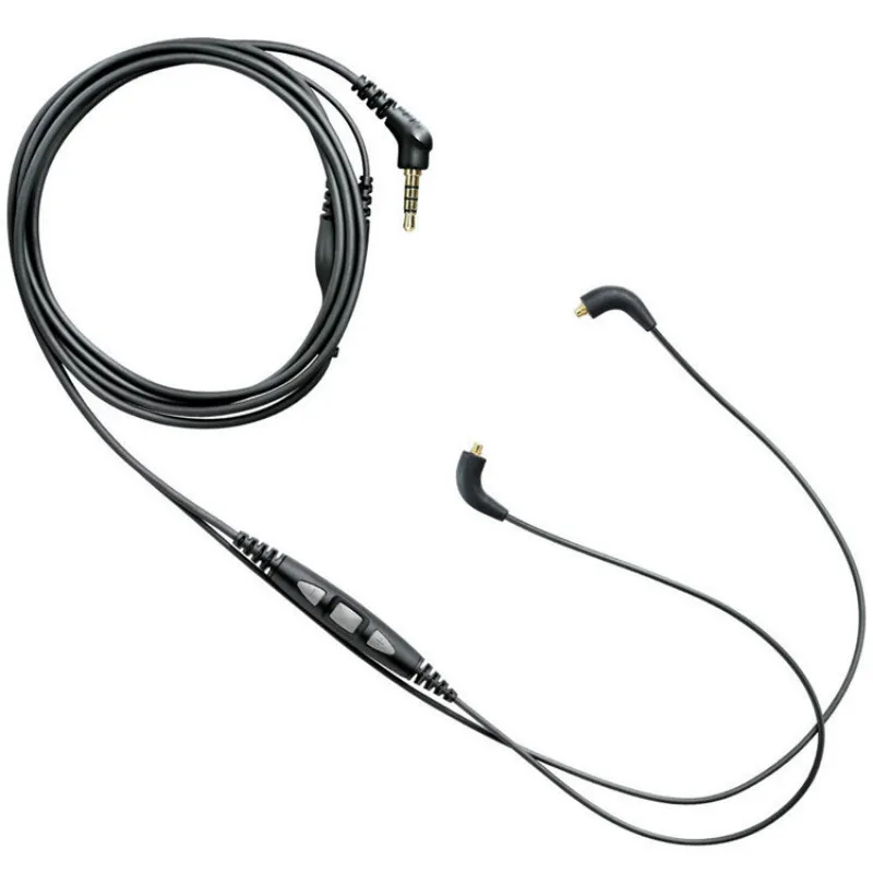 Кабель для наушников Shure SE535 SE215 SE315 SE846 SE425 ремонт замена кабель для наушников с микрофоном для iPhone iPod