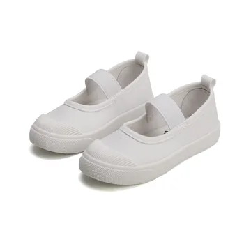 

2020 Spring Summer Kids Shoes Insole 14.5-21.5CM Childrens Canvas Shoes For Boys Girls Casual Sneakers Soft Fashion Dance Shoe