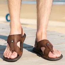 Мужские сандалии из искусственной кожи; мужская пляжная обувь; брендовая мужская повседневная обувь; мужские шлепанцы; кроссовки; Летняя обувь; Вьетнамки; June3