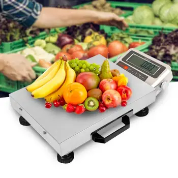 

Portable Bench Scale 150kg Portable Digital Electronic Bench Scale Shipping Postal Platform Scale US Plug 100-240V