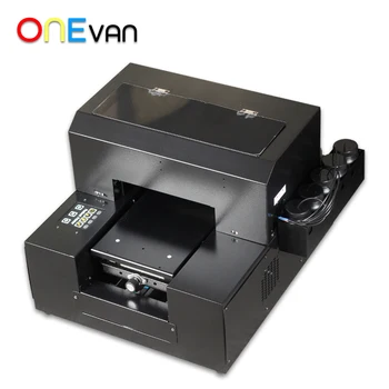 

UV Flatbed Printer LED Advanced 6 color A4 UV Printers Inkjet with emboss effect for Phone Case, Acrylic, Leather, TPU, Wood