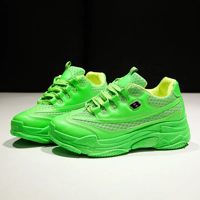 fluorescent color shoes