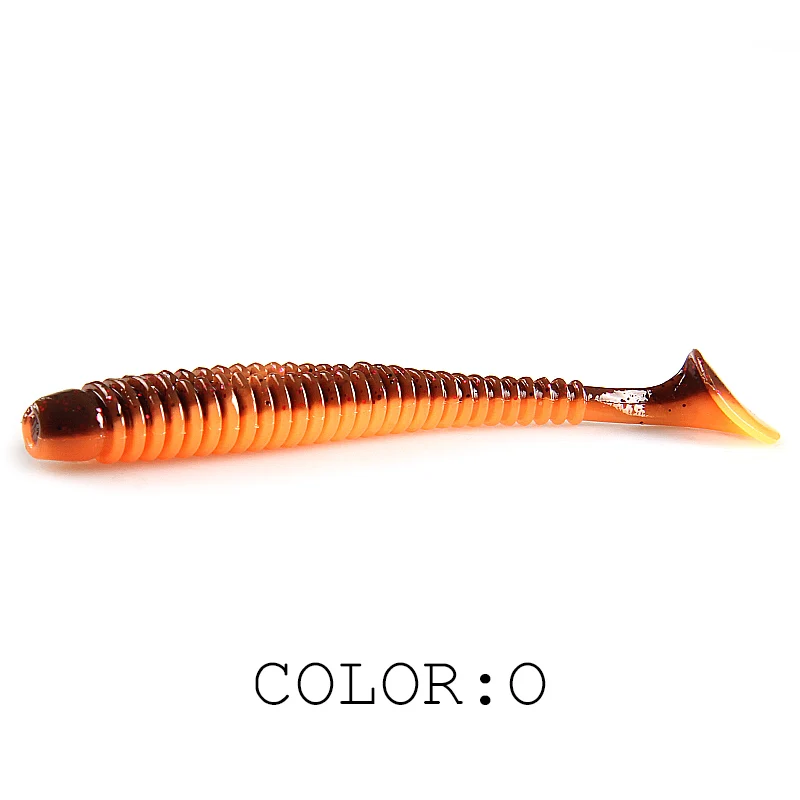 Supercontinent Impact Ring Shad Fishing Lures Set - Soft Artificial Baits (Multiple Quantities Available)