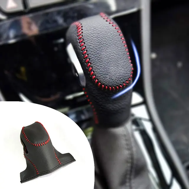 Enhance your Buick ENCORE with the For Buick ENCORE Accessories Gear Head Covers Interior Styling Faux Leather Hand-Stitched Shift Knob.