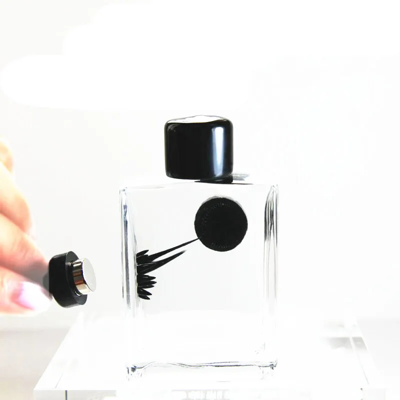 Игрушка Ferrofluid для взрослых и детей, технология креативного пазла, подарок, магнит, вентиляционная жидкость, Квадратная бутылка, релиз, OfficeToy
