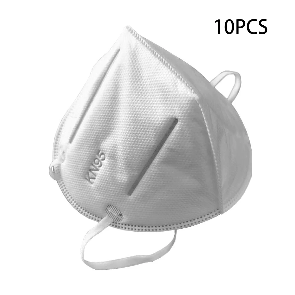 

10pcs KN95 Mask 95% Filtration Cotton Mouth Face Mask Anti-Dust 3 Filter against Droplet Medical Masks
