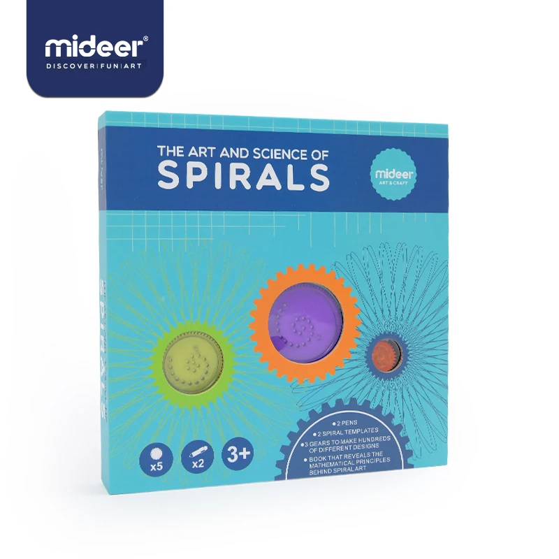 

Mideer Baby Drawing ToyS Magical Variety Flower Ruler 3-6Years Kindergarten Gear Classics Imagination Creative Painting Template