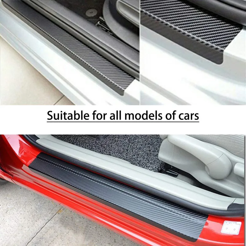 Details about   4PCS Car Door Sill Scuff Welcome Pedal Protect For Range Rover Evoque 2012-2019