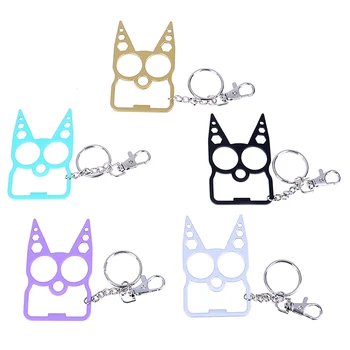 

1pcs multifunctional screwdriver screwdriver keychain zinc alloy bottle opener portable outdoor self-defense supplies