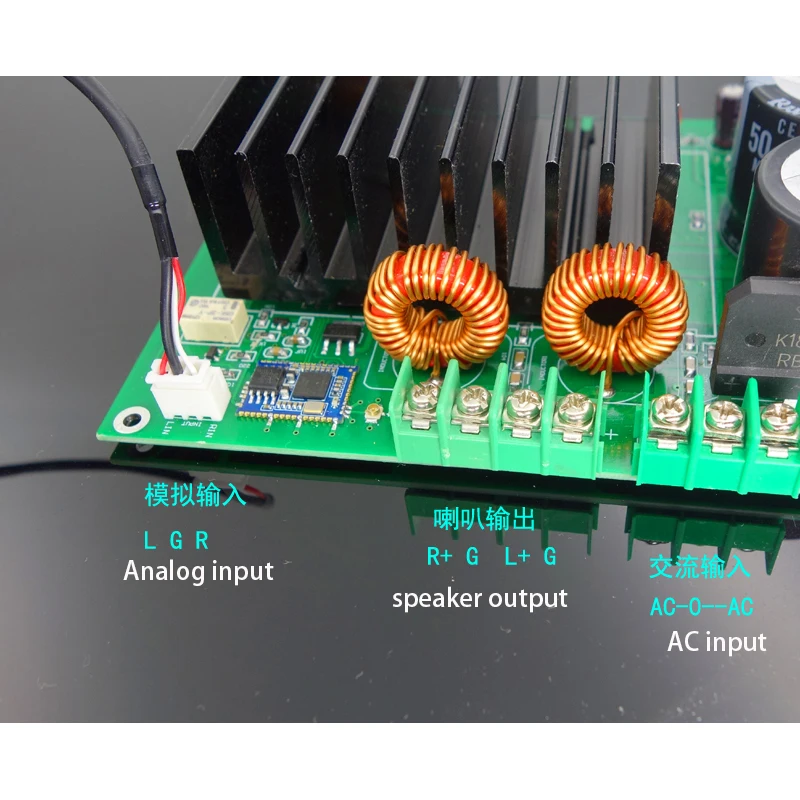 KYYSLB двойной AC12~ 26 в высокой мощности 200 Вт* 2 TDA8954 5,0 Bluetooth усилитель плата цифровой усилитель плата с Bluetooth APTX HD