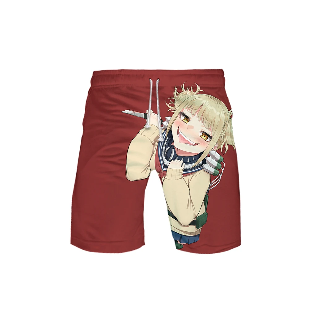 3D My Hero Academic Printed male summer shorts Casual summer beach shorts male Hot sales board shorts plus size max 6XL