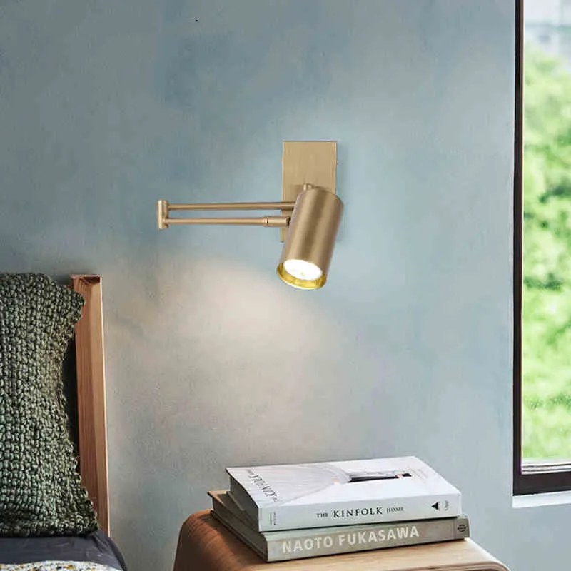 

Modern Wall Lamp LED Metal gold Wall Light For Bedroom Living room Luminaria Wall sconces Light Fixtures Lustre Lighting