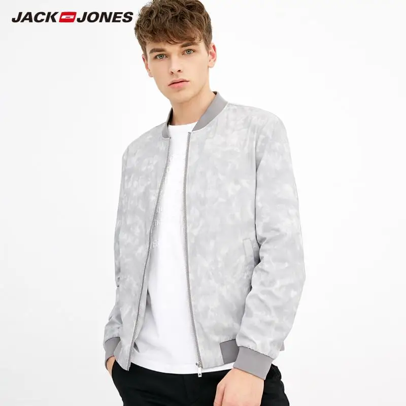 JackJones осень мужская легкая Повседневная бейсбольная туника с длинными рукавами