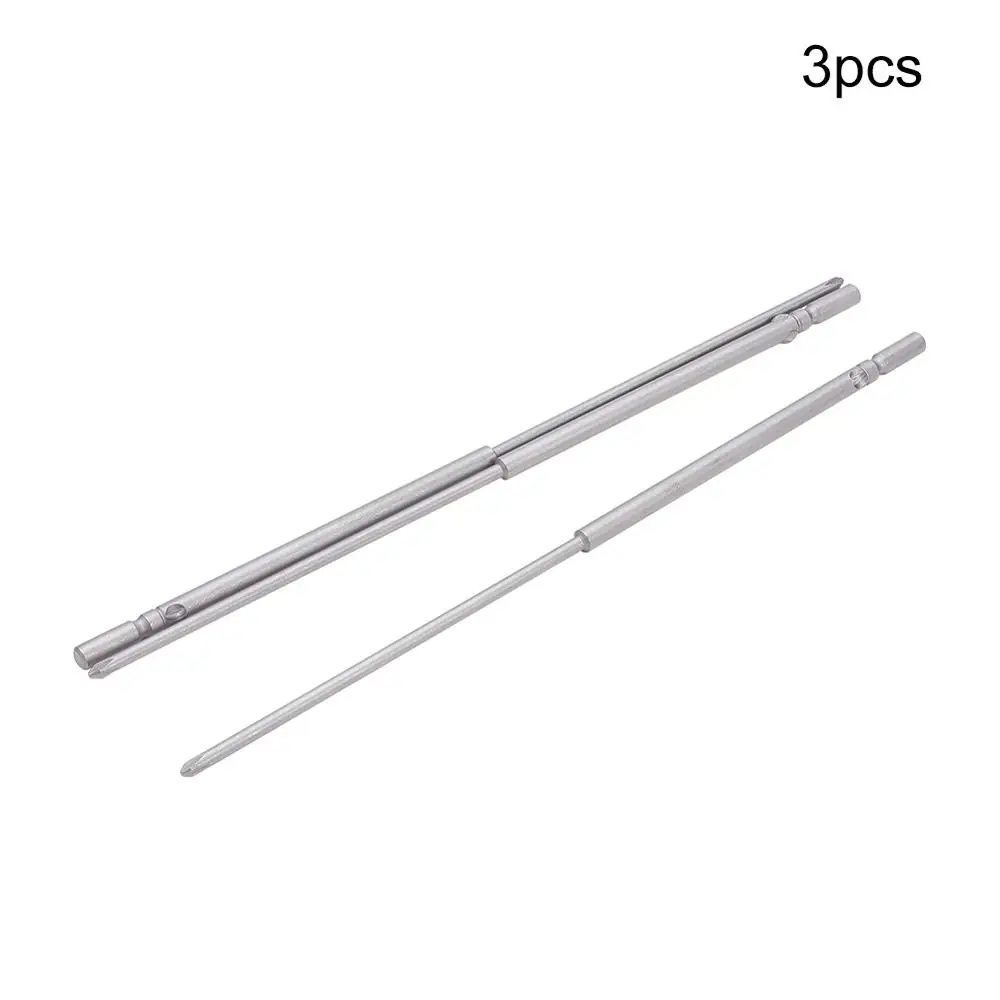 3 шт. 3PH1 5PH1 5PH2 6PH2 S2 Круглый хвостовик отвертка Philips Bits 150/200/300 мм Длина 5/6 мм диаметр стержня магнитные Биты