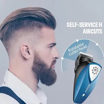 

BellyLady Hair Trimmer USB Rechargeable Self-service Haircuts Hair Clipper for Men
