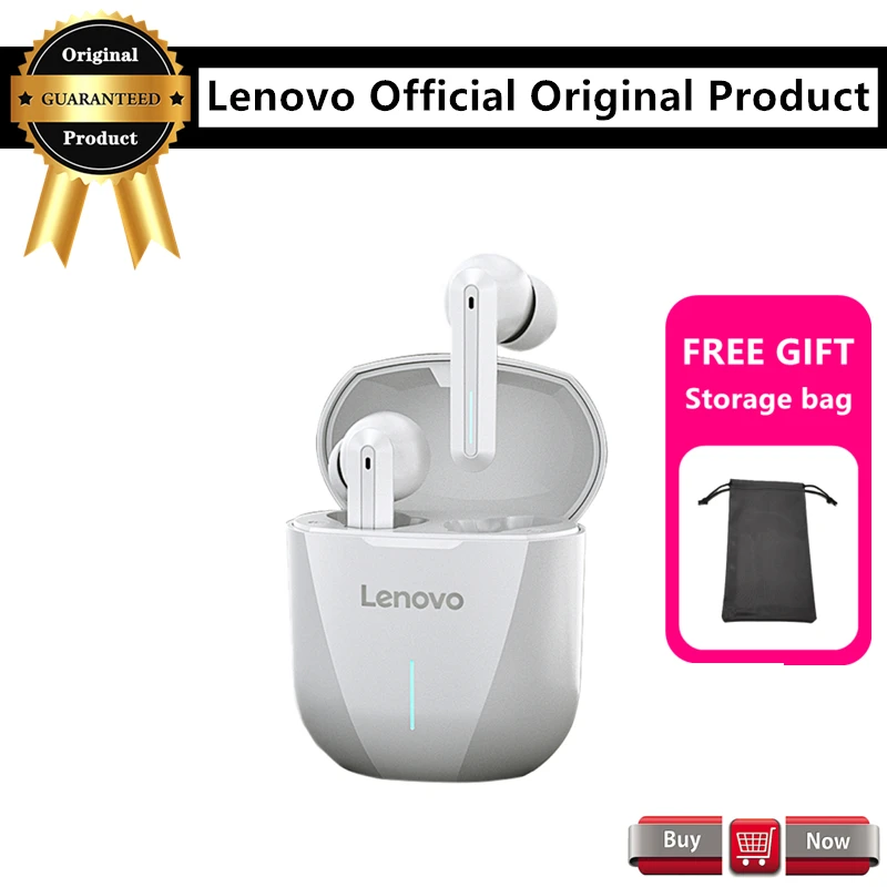 Lenovo XG01 Gaming Earbuds 50ms Low Latency TWS Bluetooth Earphone with Mic HiFi wireless headphones ipx5 waterproof Earbuds best wireless earphones Earphones & Headphones