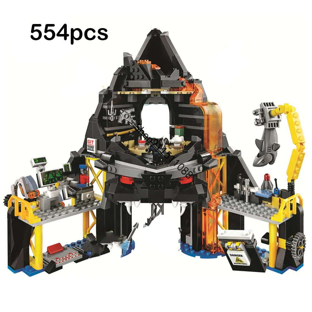 2020 Новый Garmadon вулкана блоки игрушки совместимый ninjagoed-70631 строительные для детей