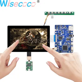 

Wisecoco 5" 1920*1080 IPS LCD + Multi-touch panel Mini HDMI Audio Speaker Type-C SD Controller Driver Board for Raspberry Pi