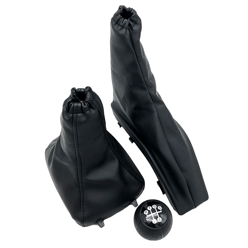 

Car Gear Shift Knob Lever Handbrake Grip Cover Anti Slip Parking Hand Brake Boot for Vauxhall Opel Astra II G Zafira A 1998-2010