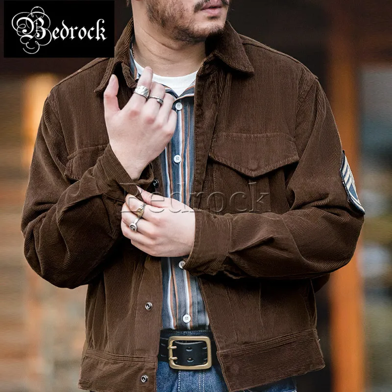 American Retro Short Ike Jacket For Men 