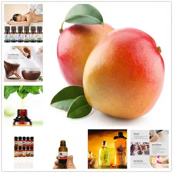 

10ml Water-soluble Natural Mango Essential Oils To Relieve Stress Humidifier Fragrance Oil Air Fresh Diffuser Aromatherapy TSLM2
