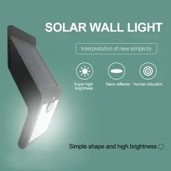 

Solar Light Outdoor Courtyard Smart Auto Sensing Wall Light IP65 Waterproof 24LED Solar Powered Motion Sensor Wall Lamp Hot Sale