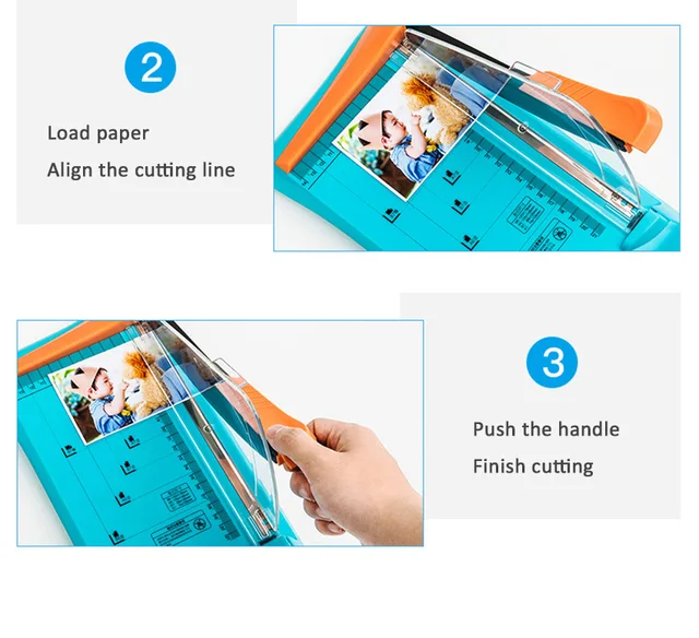 Paper Cutter, A4 Paper Craft Cutter Portable Home Paper Trimmer for Cut  Gift Card, Coupon, Label, Cardstock, Photo, Scrapbooking