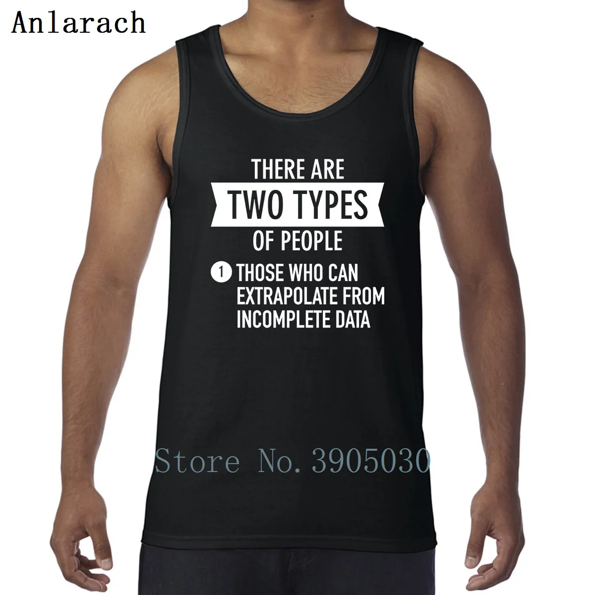 

There Are Two Types Of People Vests Popular 100% Cotton Natural Singlets Tank Tops Men Funky Spring Creature Anlarach Gents