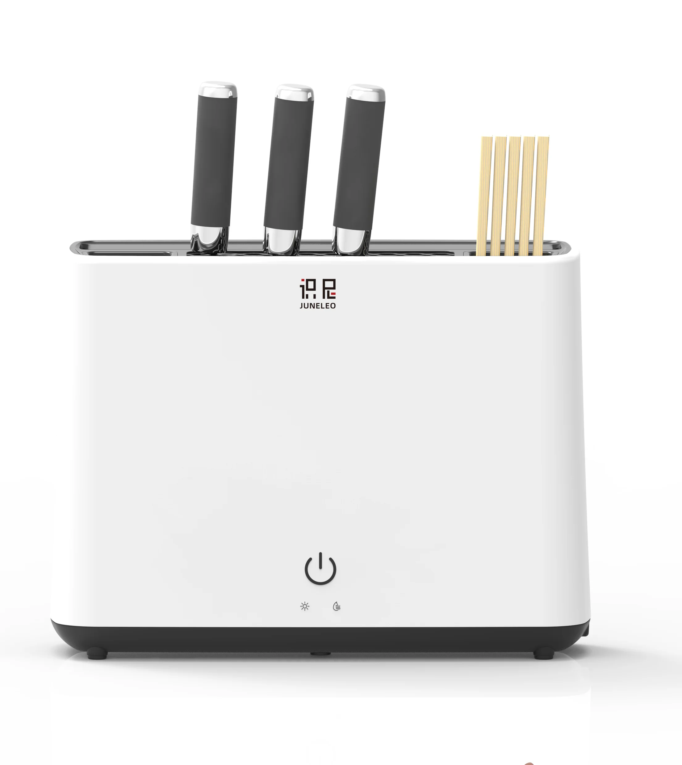 

knives holder forks cage UV LED sterilizer and hot air dryer knife set kitchen