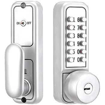 

Hot Key Mechanical Code Lock Retro Style Password Lock Garage / Hotel / Office / Studio / Warehouse / File File Digital Pass