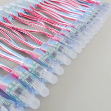 1000 шт. полноцветный светодиодный светильник WS2811 IC RGB Pixel отлично подходит для украшения рекламный светильник s DC5V/12 V