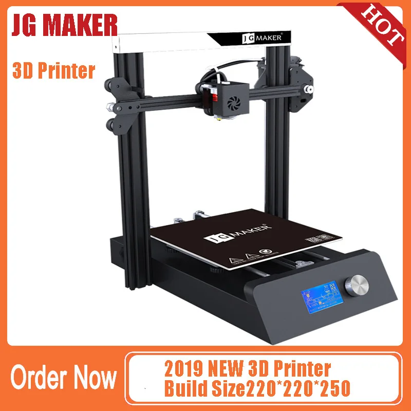 #^Special Price 2019 New creativity 3D Printer JG MAKER Magic DIY Large print size: 220*220*250mm Power Off continue print #^Special Price 2019 New creativity 3D Printer JG MAKER Magic DIY Large print size: 220*220*250mm Power Off continue print