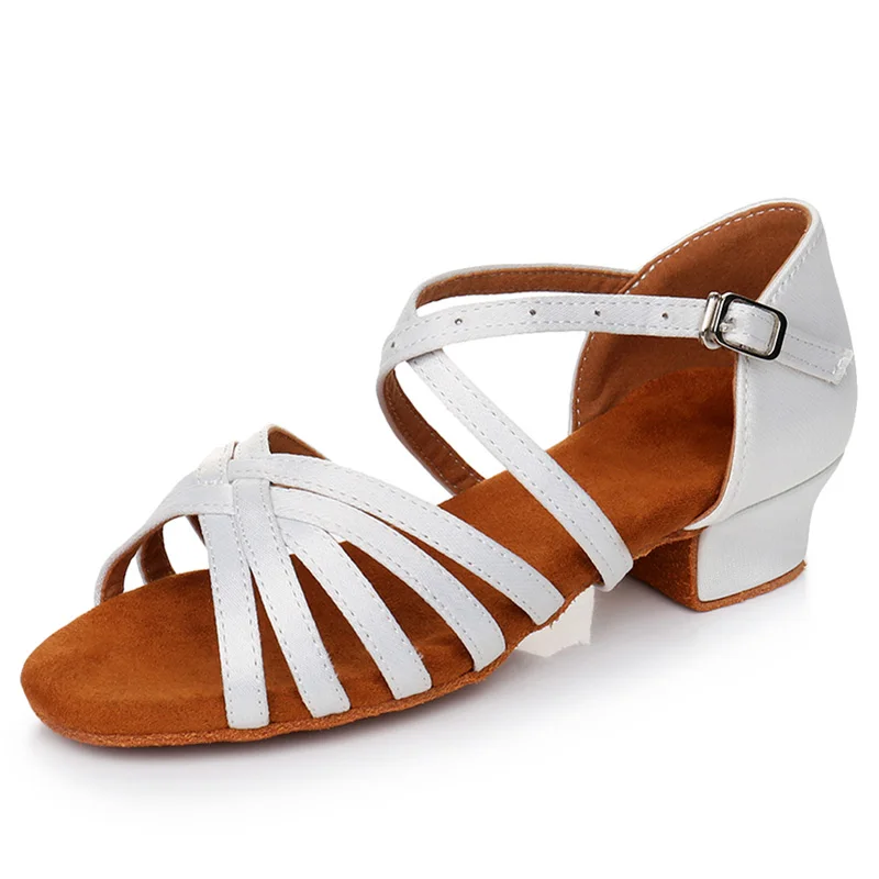 DIPLIP Selling New children Ballroom dance shoes Kids child girl's latin tango dance shoes soft Girls Shoes Salsa