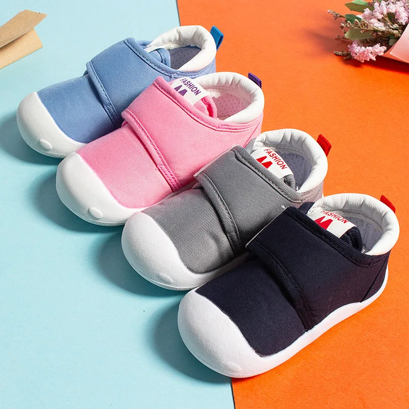 

Spring And Autumn Baby Breathable Learner Shoes 0-1-3-Year-Old Infants Soft-Sole Women's Anti-slip Healthy Shoes for Children Cl