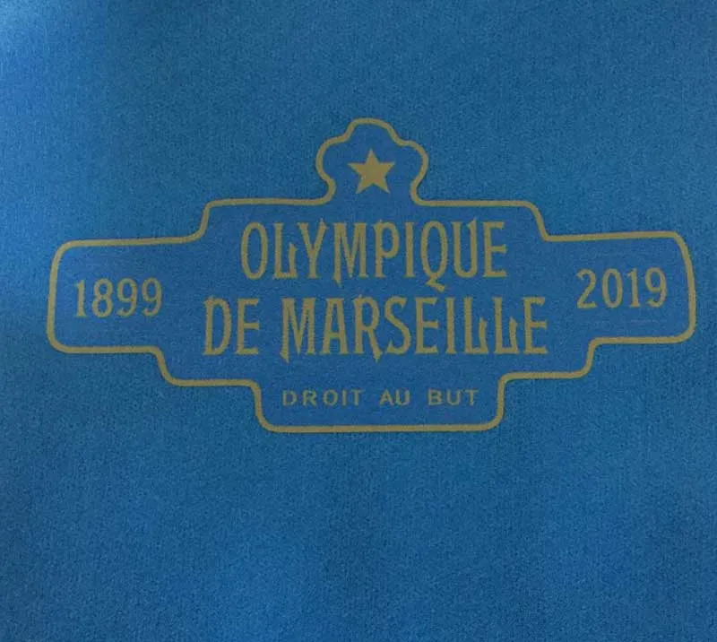 1899 Marseille 120th anniversary Match Подробная информация футбольная нашивка значок