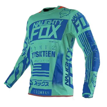

NEW NAUGHTY FOX MTB/MX Racing Moto Jerseys motocross mx bike mtb t-shirt summer downhill long sleeve cycling clothes