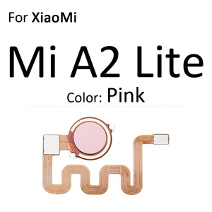 Image 4 - טביעות אצבע סורק מחבר עבור Xiaomi Mi A1 A2 לייט מגע חיישן מזהה בית להחזיר כפתור מפתח חיבור להגמיש כבל