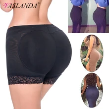 VASLANDA женские трусики с подкладкой для контроля ягодиц и бедер, кружевные шорты под юбку, трусы, нижнее белье, боксеры