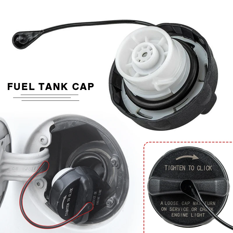 

For Dodge For Jeep For Chrysler Non-Locking Auto Gas Fuel Filler Cap 52124512AA Car Accessories